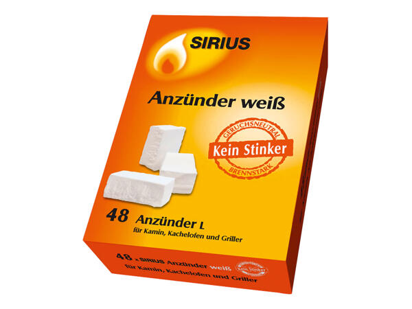 Anzünder weiß