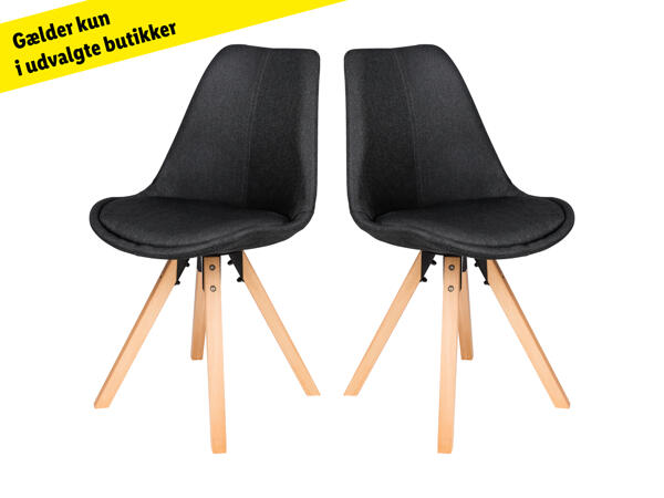 LIVARNO LIVING(R) Spisebordsstole 2-pak