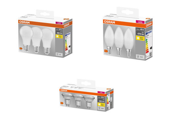 OSRAM LED žárovka, 3 kusy