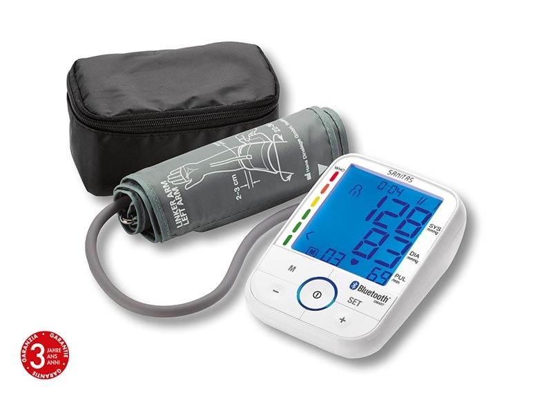 Blutdruckmessgerät Bluetooth(R) SBM67 ***Dieser Artikel ist nur in der Deutschschweiz verfügbar.***