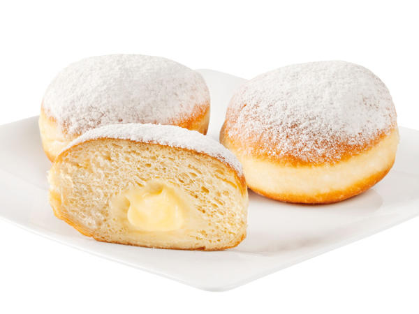OMAS BACKSTUBE Nougat- oder Vanillekrapfen
