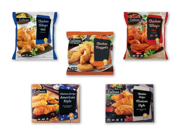 CULINEA Kyllingevinger, -nuggets eller -fileter med dip