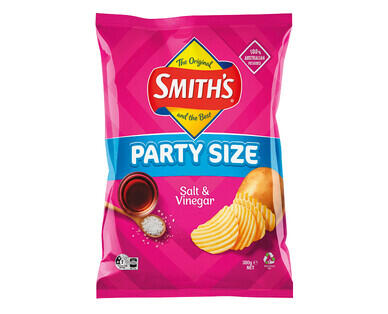 Smith's Crinkle Cut Salt & Vinegar 380g