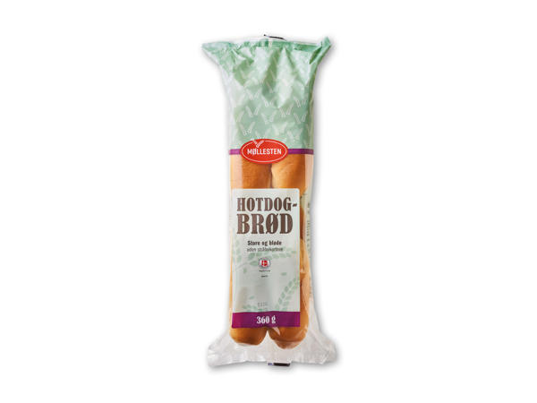 Store hotdogbrød