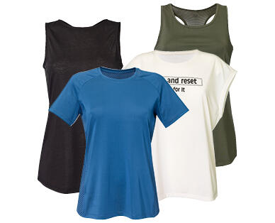 CRANE(R) TOP/MAGLIA FITNESS DA DONNA