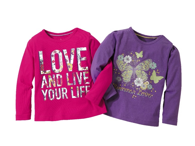 Girls' Long-Sleeved Tops