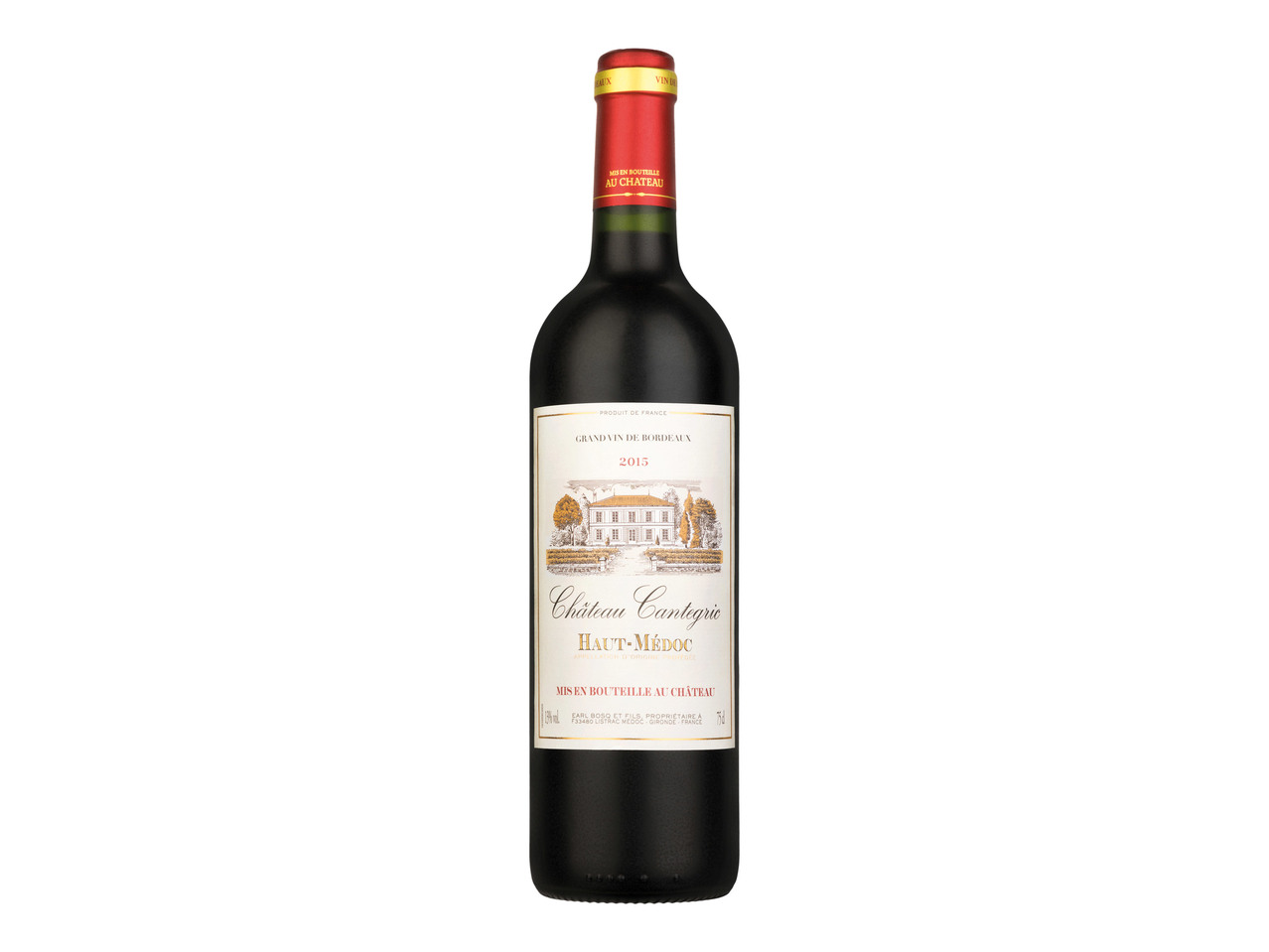 CHÂTEAU CANTEGRIO AOP 2015 HAUT - MEDOC