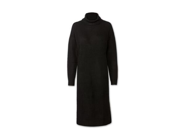 Damen Grobstrick-Pulloverkleid