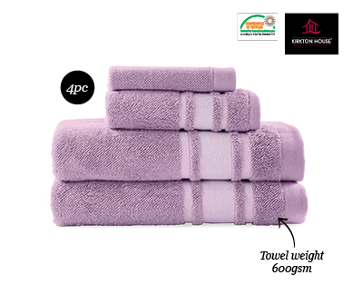 BATH TOWEL SET 4PC