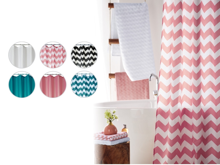 MIOMARE Shower Curtain 180 x 200cm
