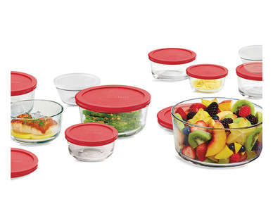 Crofton 20-Piece Glass Storage Set