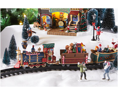 Lemax Starlight Express Train Set