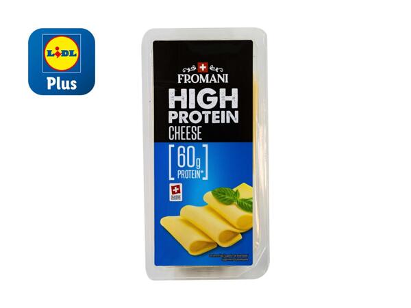 Fromage en tranches riche en protéines