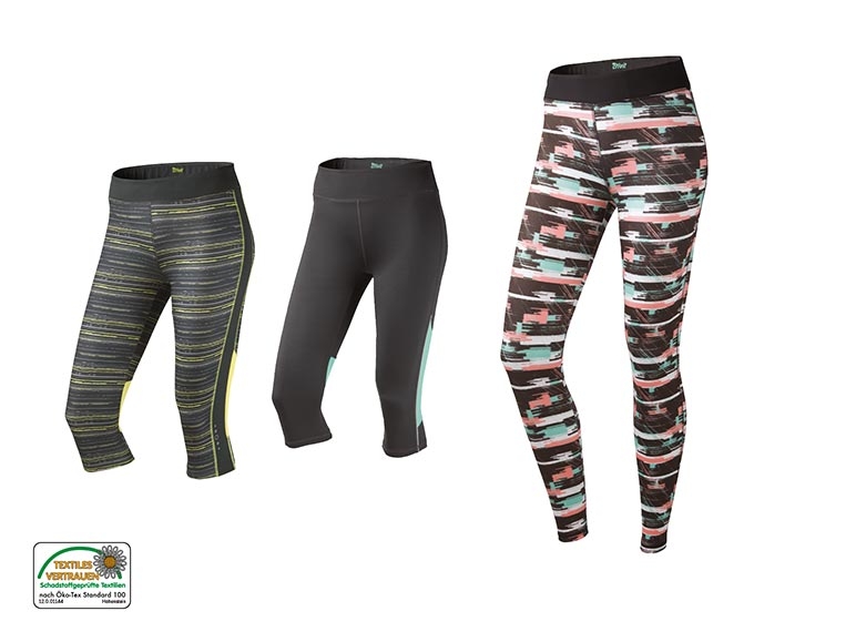 Funktionscapri/ -leggings