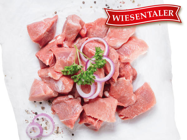 WIESENTALER Frisches österreichisches Gulasch- und Reisfleisch