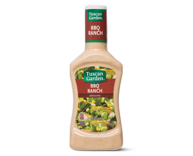 Tuscan Garden BBQ Ranch, Strawberry Vinaigrette or Bruschetta Dressing