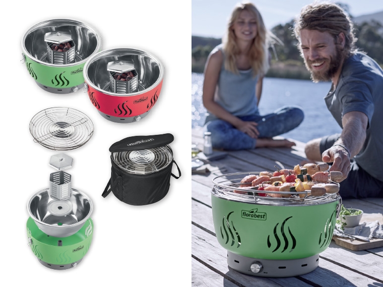 Florabest Ventilated Charcoal Barbecue