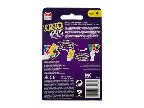 Mattel UNO Flip Card Game