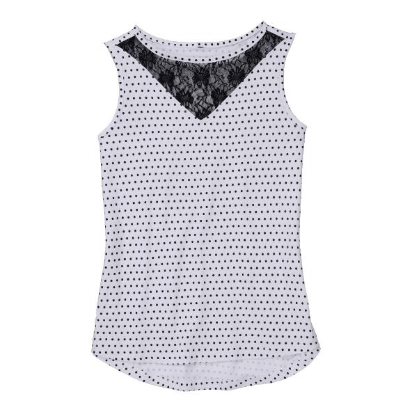 UP2Fashion(R) 				Top mit Spitze