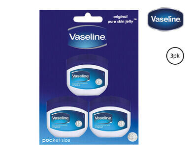 Vaseline Petroleum Jelly 3 x 5.5g
