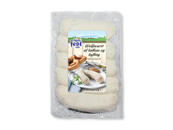 Kalkunweisswurst