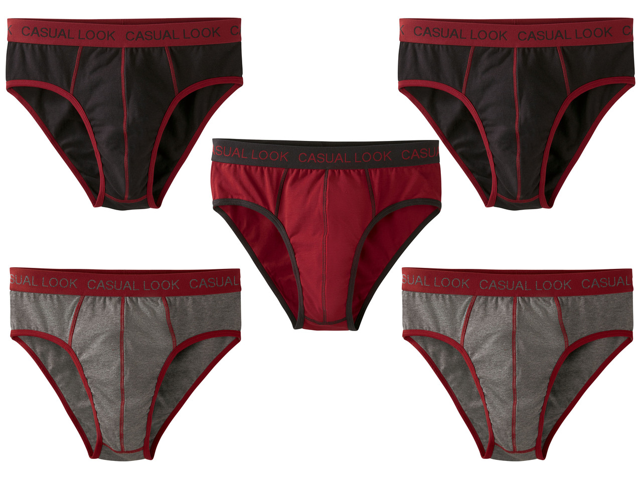 Men's Briefs, 5 pieces