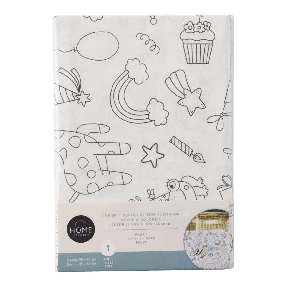 HOME CREATION(R)/HARRY POTTER(R)/PEPPA PIG(R) 				Papiertischdecke zum Ausmalen