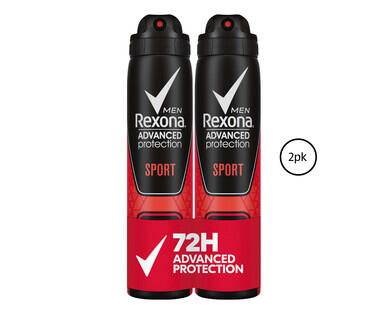Rexona Advanced Protection 72 Hour Antiperspirant 2 x 127g/130g