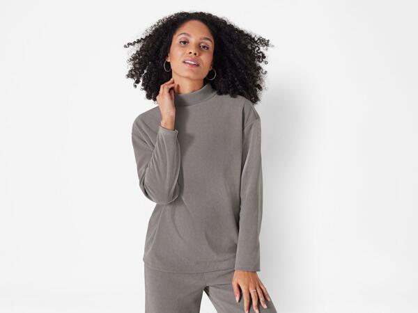 Ladies' corduroy-style jumper