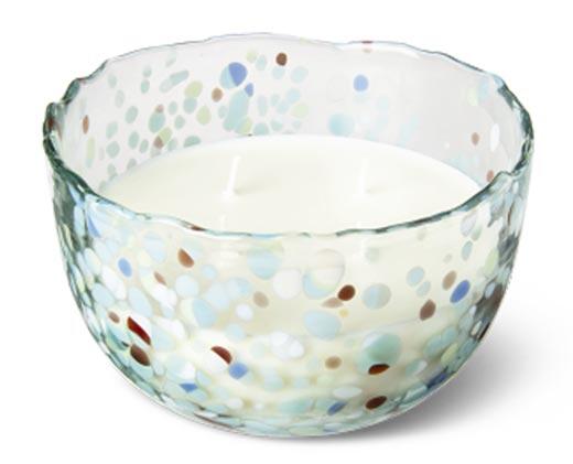 Huntington Home 
 Large Artisan Glass Candle