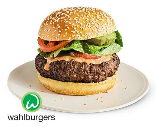 Wahlburgers 
 Fresh Gourmet Blend Angus Beef Burgers