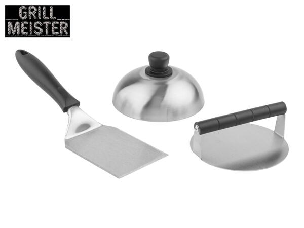 Grillmeister Burger Kit - 3 Piece Set