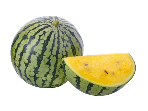 Gul vattenmelon