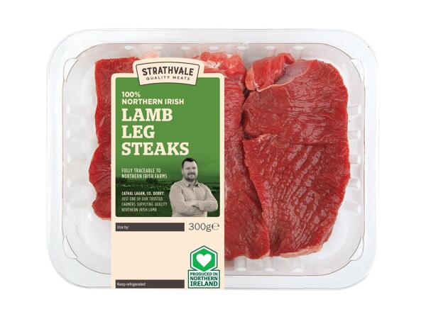 Northern Irish Lamb Leg Steaks
