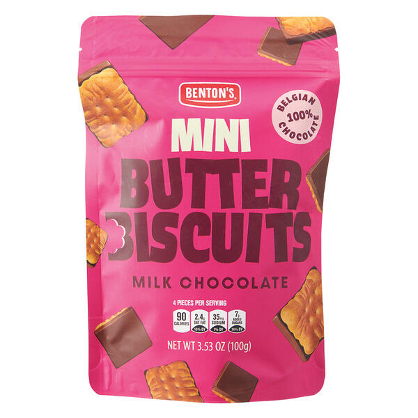 Benton's Milk Chocolate Mini Butter Biscuit
