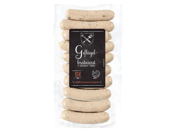 Geflügel-Bratwürstel