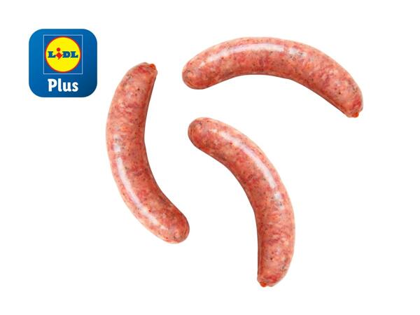 Saucisses paysannes à rôtir