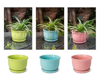 Gardenline 8" Ceramic Planter or Lantern Assortment
