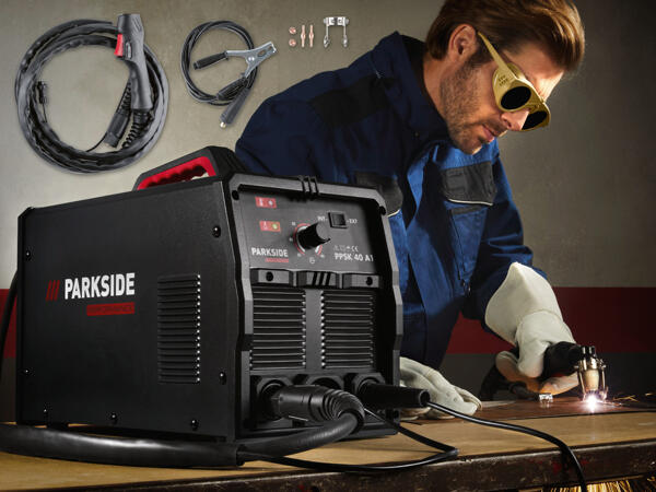 Plasmaschneider mit Kompressor