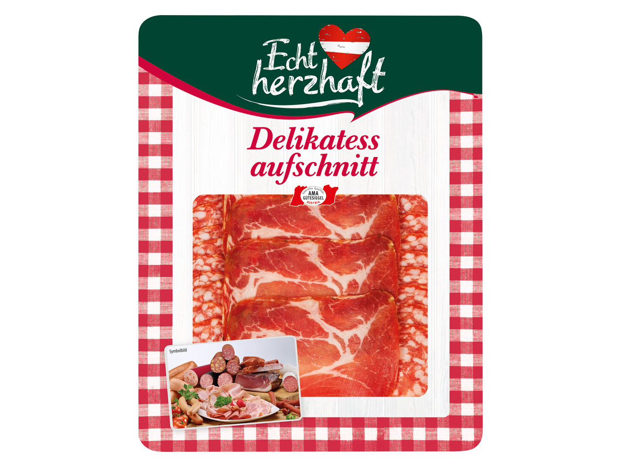 ECHT HERZHAFT Delikatessaufschnitt