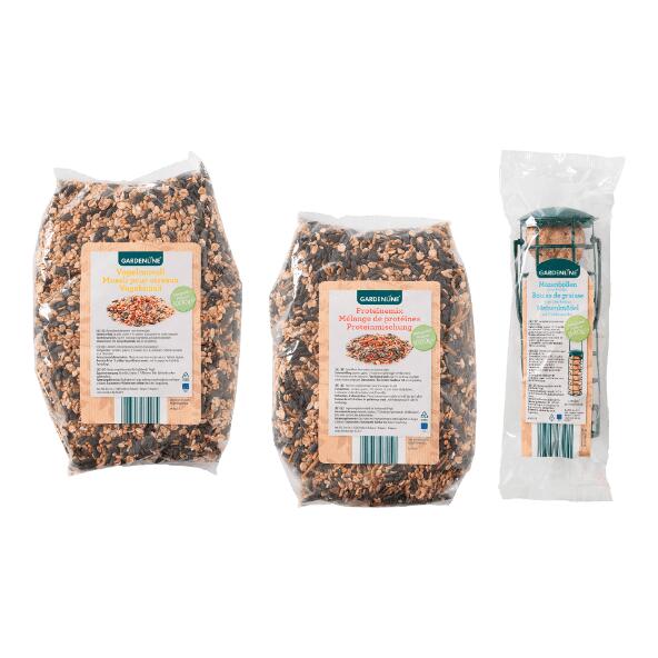 GARDENLINE(R) 				Muesli pour oiseaux, mélange protéiné ou boules pour mésanges