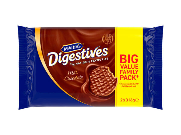 McVitie's Milk Chocolate Digestive Biscuits