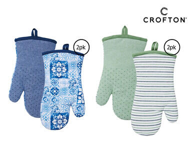 Double Oven Glove or Oven Mitt 2pk