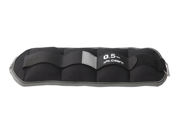 Crivit Fitness Essentials - Ankle Weights - 2x 0.5kg
