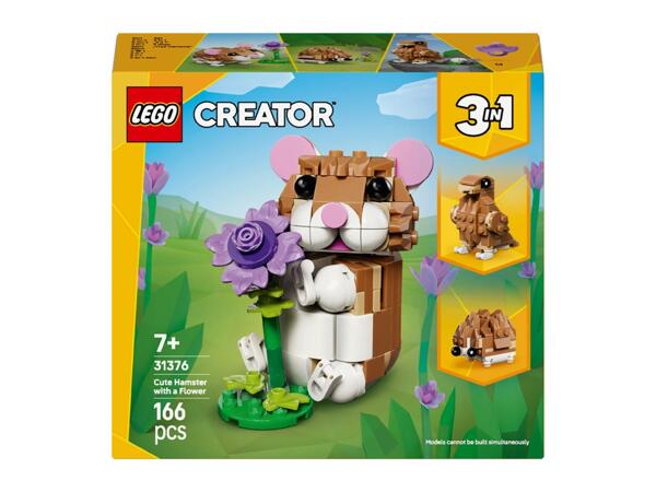 LEGO(R) Creator Cute Hamster With A Flower Play Set