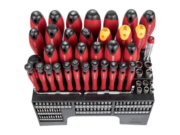 Parkside XXL Screwdriver & Bit Set - 116 Piece Set