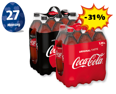 COCA COLA Classic oder Zero