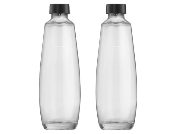 Sodastream(R) Ersatzglasflasche, 2 Stück