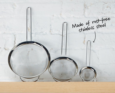 3 Piece Sieve Set