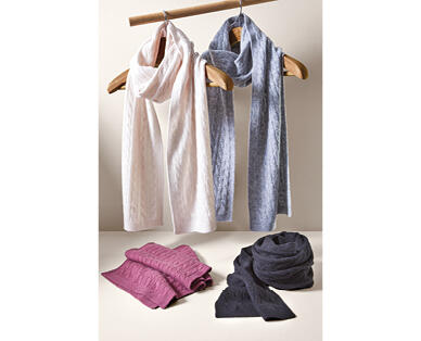 Women's Wool Cashmere Blend Scarf